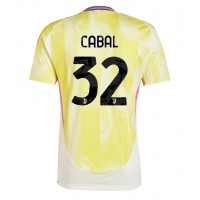 Fotbalové Dres Juventus Juan Cabal #32 Venkovní 2024-25 Krátký Rukáv